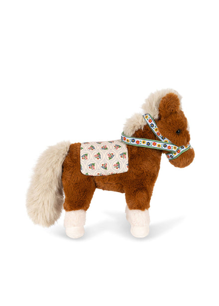 Konges Sløjd Knuffel Paard Fiona Horse Multi, tweede productfoto op witte achtergrond