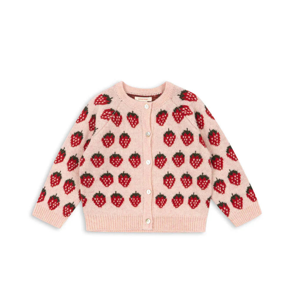 Konges Sløjd Belou Cardigan | Strawberry