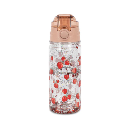 Konges Sløjd Glitter Thermo Fles Fragola, vooraanzicht