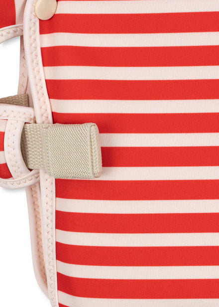 Konges Sløjd Hollis Puddle Jumper Zwemvest Met Zwembandjes | Stripe Rouge