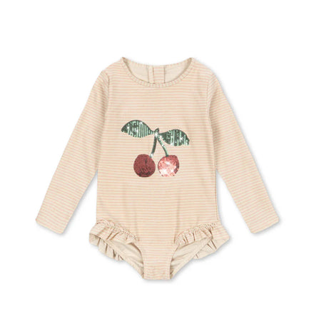 Konges Sløjd Badpak Jade | Rose Stripe