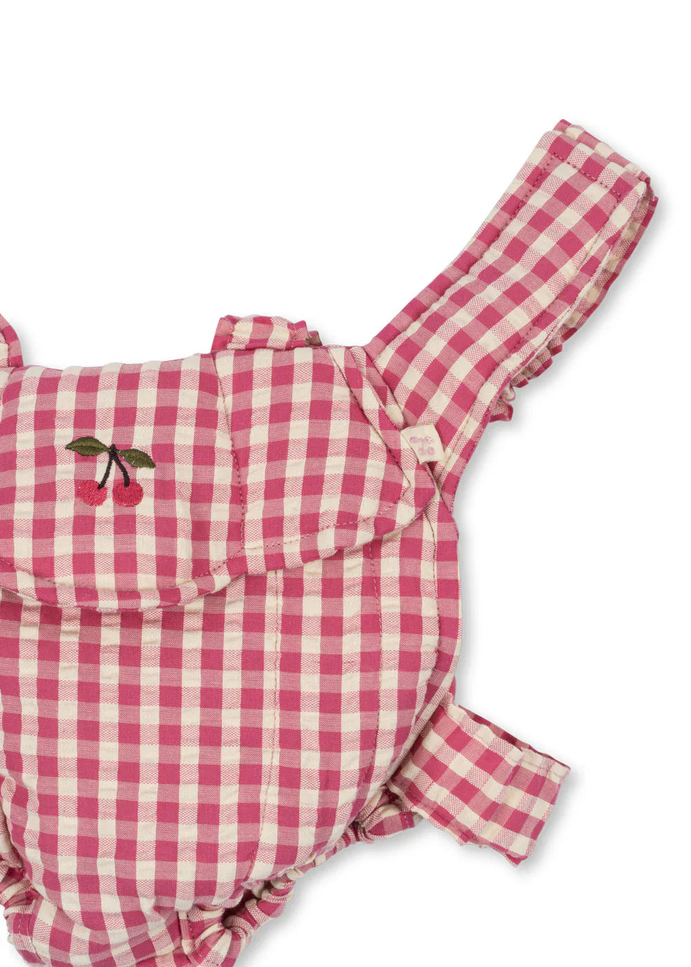 Konges Sløjd Doll Carrier | Bubblegum Check
