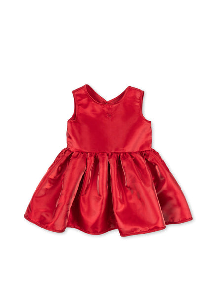Konges Sløjd Jurk Bellis Dress GRS Barbados Cherry, jurk op witte achtergrond