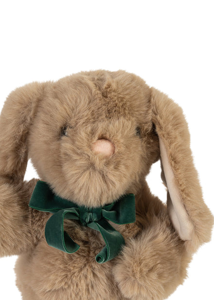 Konges Sløjd Knuffel Dancing & Talking Bunny Toy Off White, zesde productfoto op witte achtergrond