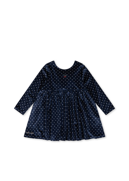 Konges Sløjd Jurk Ditzy Dress GRS Ditzy Dot, jurk op witte achtergrond