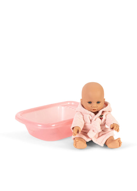 Konges Sløjd Pop Isola Doll Bath Set Cherry, derde productfoto op witte achtergrond
