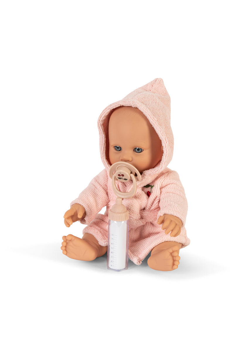 Konges Sløjd Pop Isola Doll Bath Set Cherry, vijfde productfoto op witte achtergrond