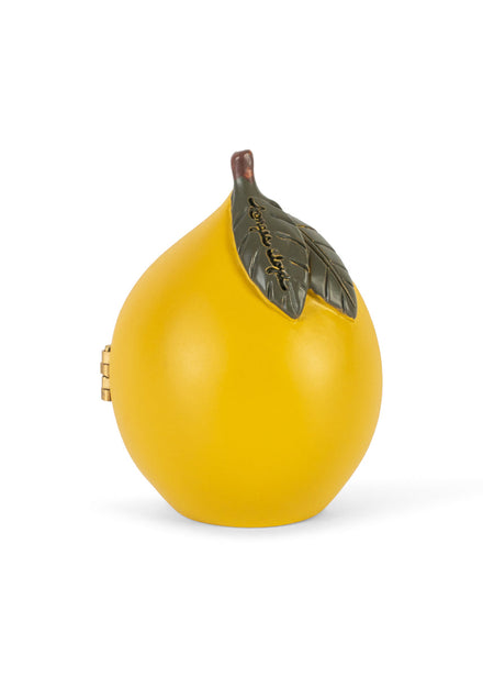 Konges Sløjd Decoratie Mini Lemon Surprise House Lemon, derde productfoto op witte achtergrond