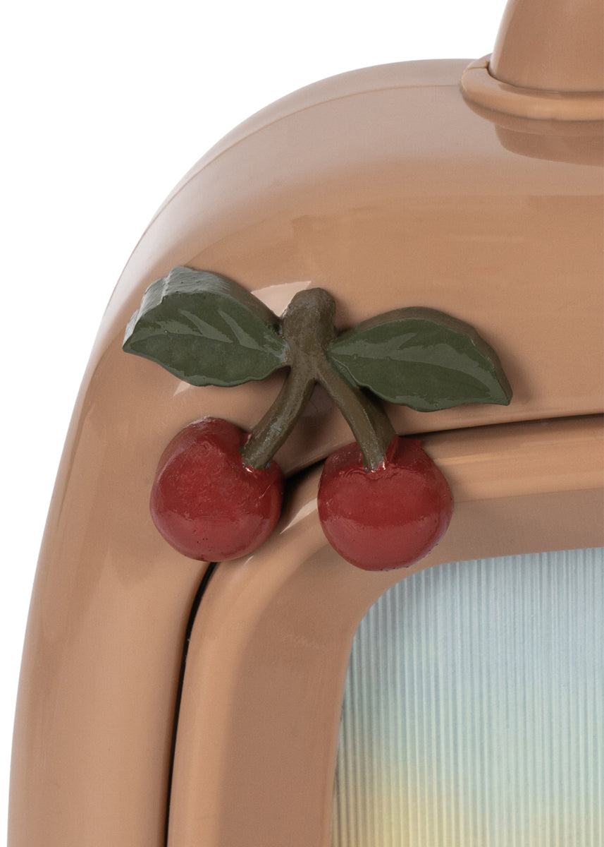 Konges Sløjd Muziekspeelgoed My Melody TV Cherry, zesde productfoto op witte achtergrond