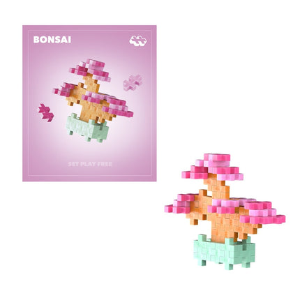 Plus Plus Plant Pack | Pink Bonsai