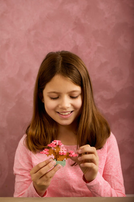 Plus Plus Plant Pack | Pink Bonsai