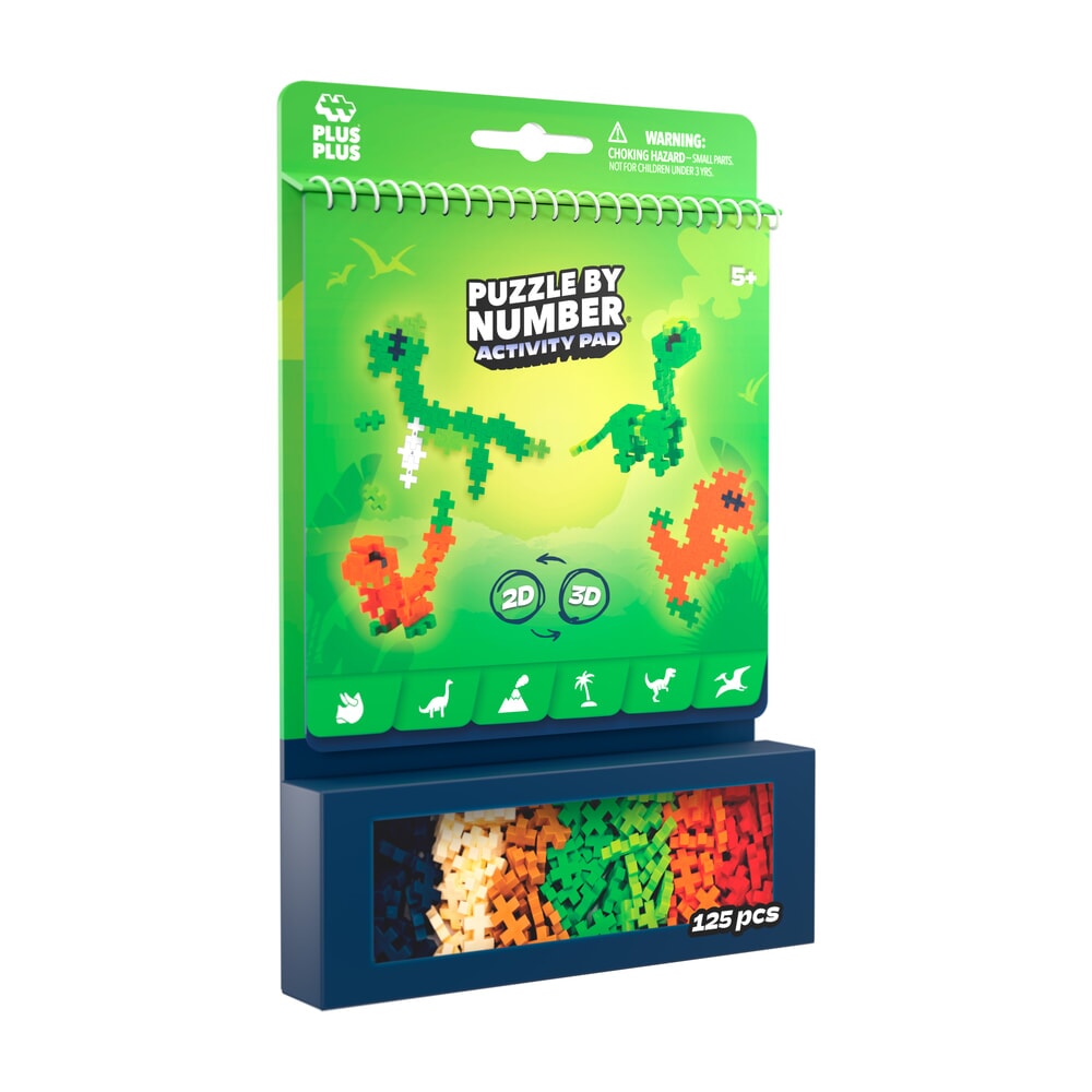 Plus Plus Activity Pad | Dino