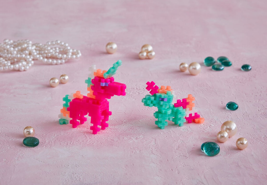 Plus Plus Pearl | Eenhoorn