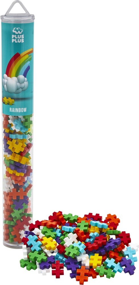 Plus Plus Tube | Regenboog