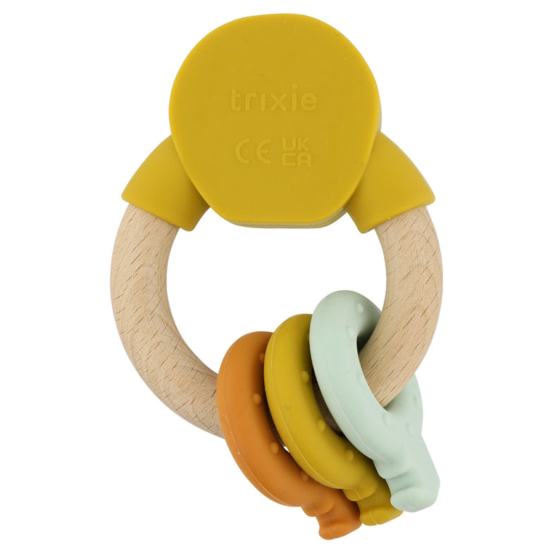Trixie Houten Silicone Activity Ring | Mr. Lion