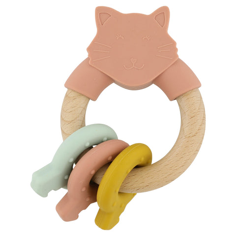 Trixie Houten Silicone Activity Ring | Mrs. Cat