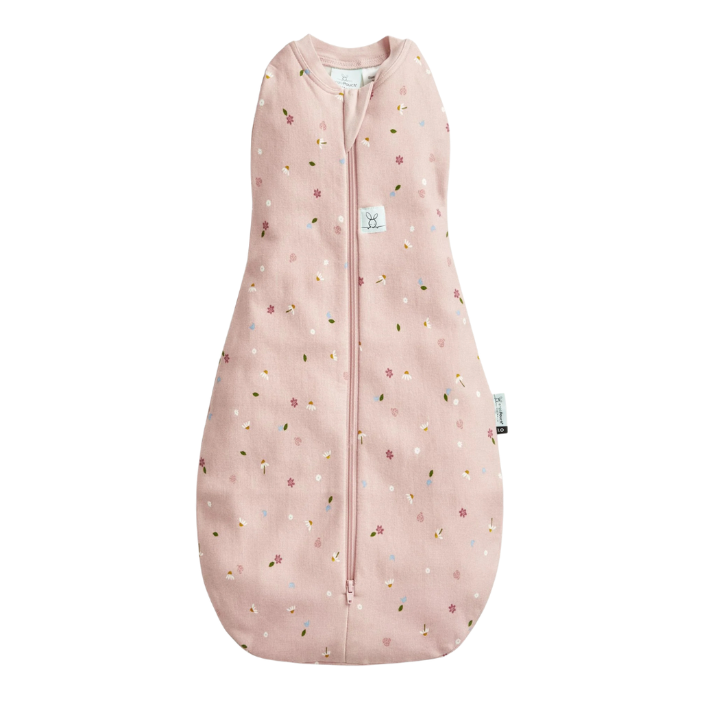 Ergopouch Cocoon Inbaker Slaapzak 6-12M Tog 1.0 | Daisies