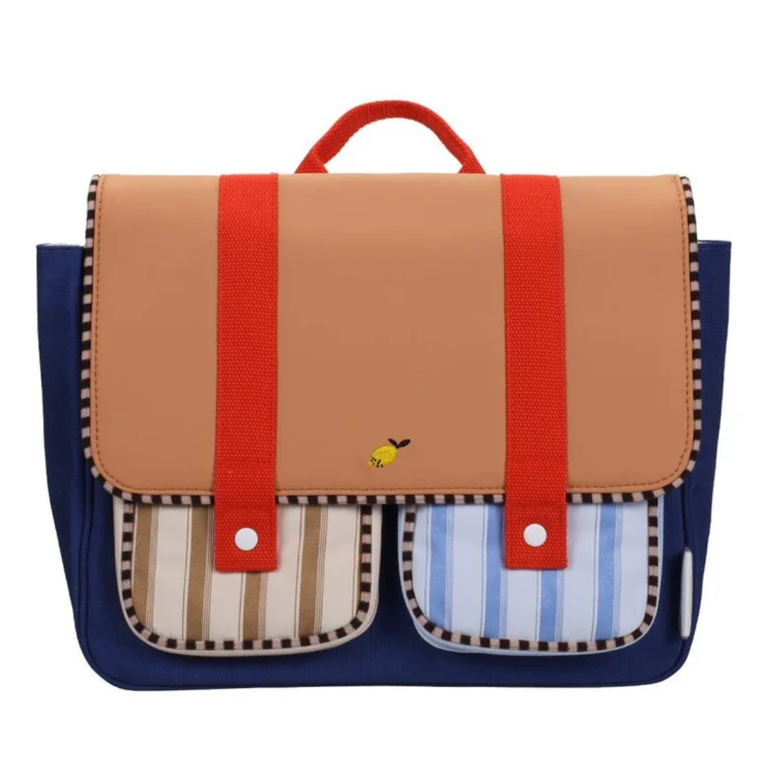 Sticky Lemon Boekentas | Jane Beige + Ned Blue
