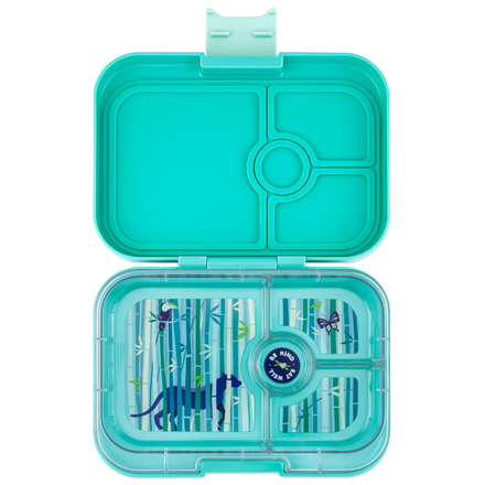 Yumbox Panino 4 vakken Lekvrije Lunchbox | Tropical Aqua