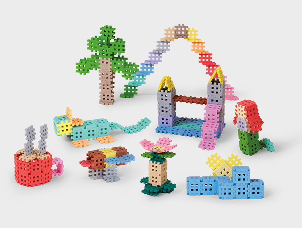 Marioinex Mini Waffle Pastel | 300 Pcs