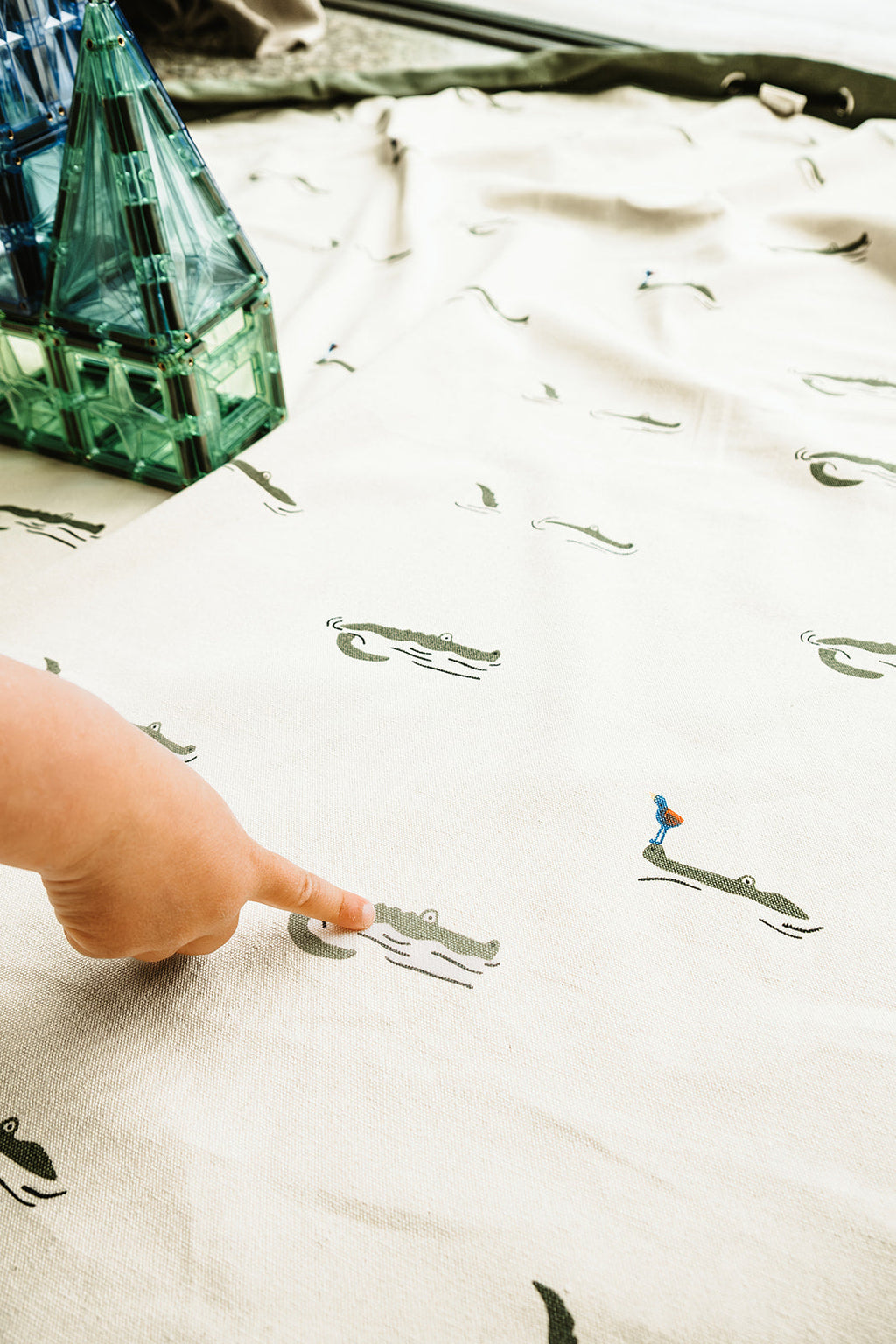 Play & Go Opbergzak & Speelmat | Croco