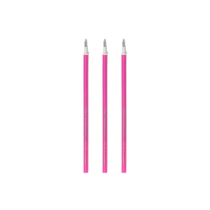 Roze Legami refills voor de Erasable Gel Pens, foutjes wis je weg met het gummetje