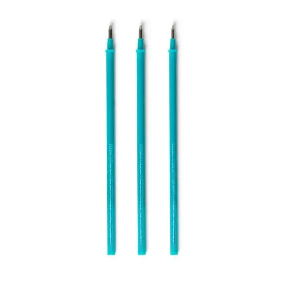 Legami set van 3 navullingen met turquoise uitwisbare gelinkt, fijne punt van 0,7 mm