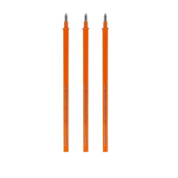 Legami set van 3 navullingen met oranje thermosensitieve gelinkt en punt van 0,7 mm