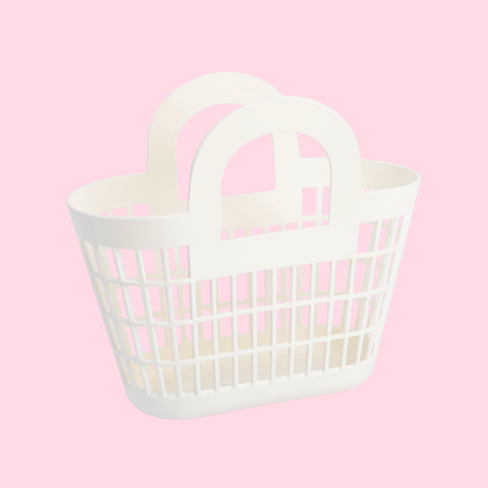 Sunjellies Rosie Basket | Cream