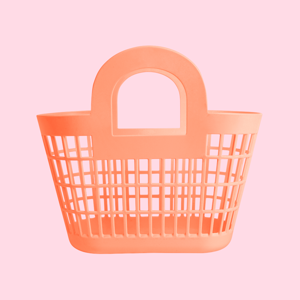 Sunjellies Rosie Basket | Peach