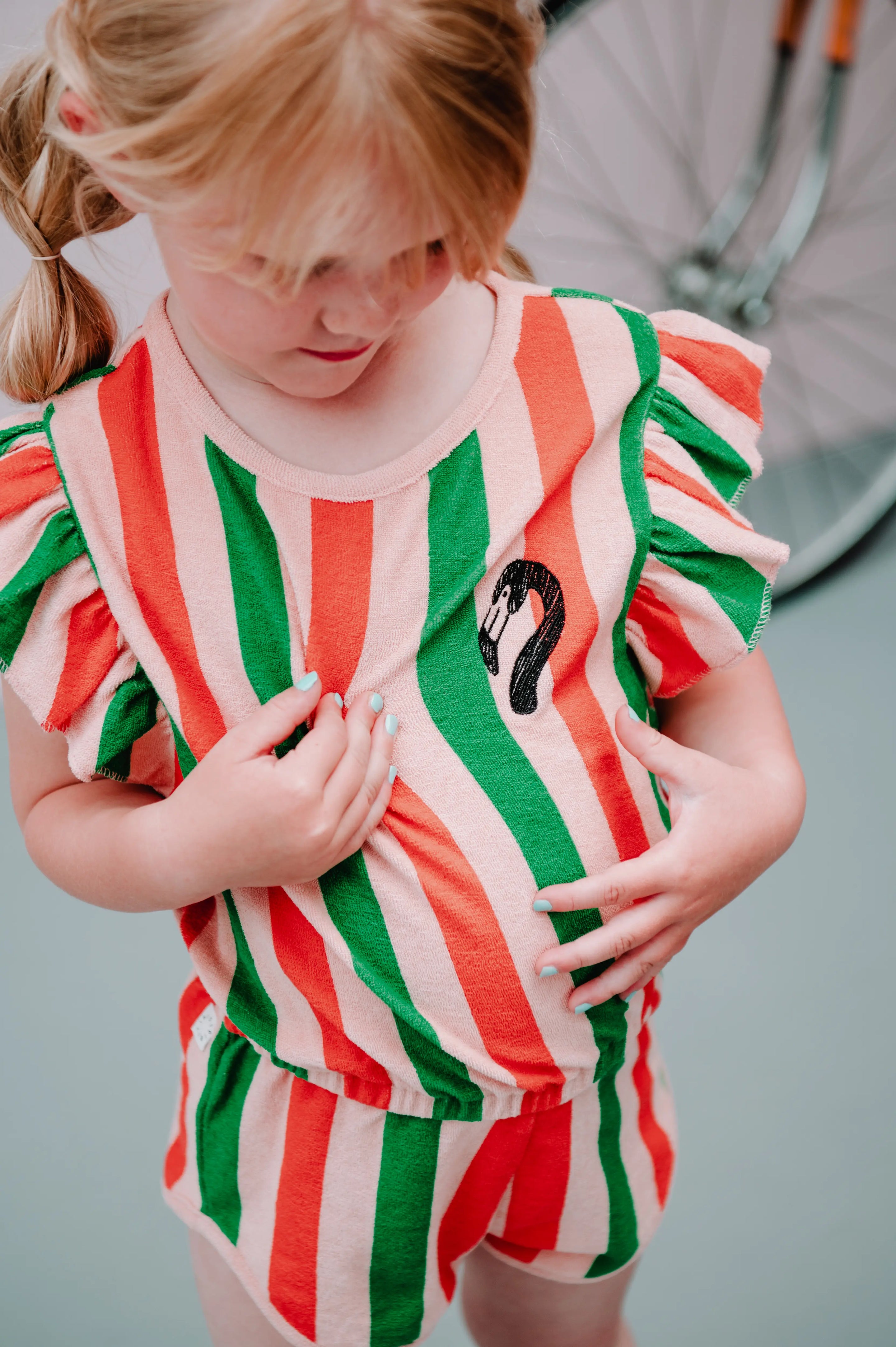 Sproet & Sprout Jumpsuit | Stripe Print*