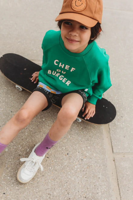 Sproet & Sprout Sweatshirt | Raglan Chef Du Burger*