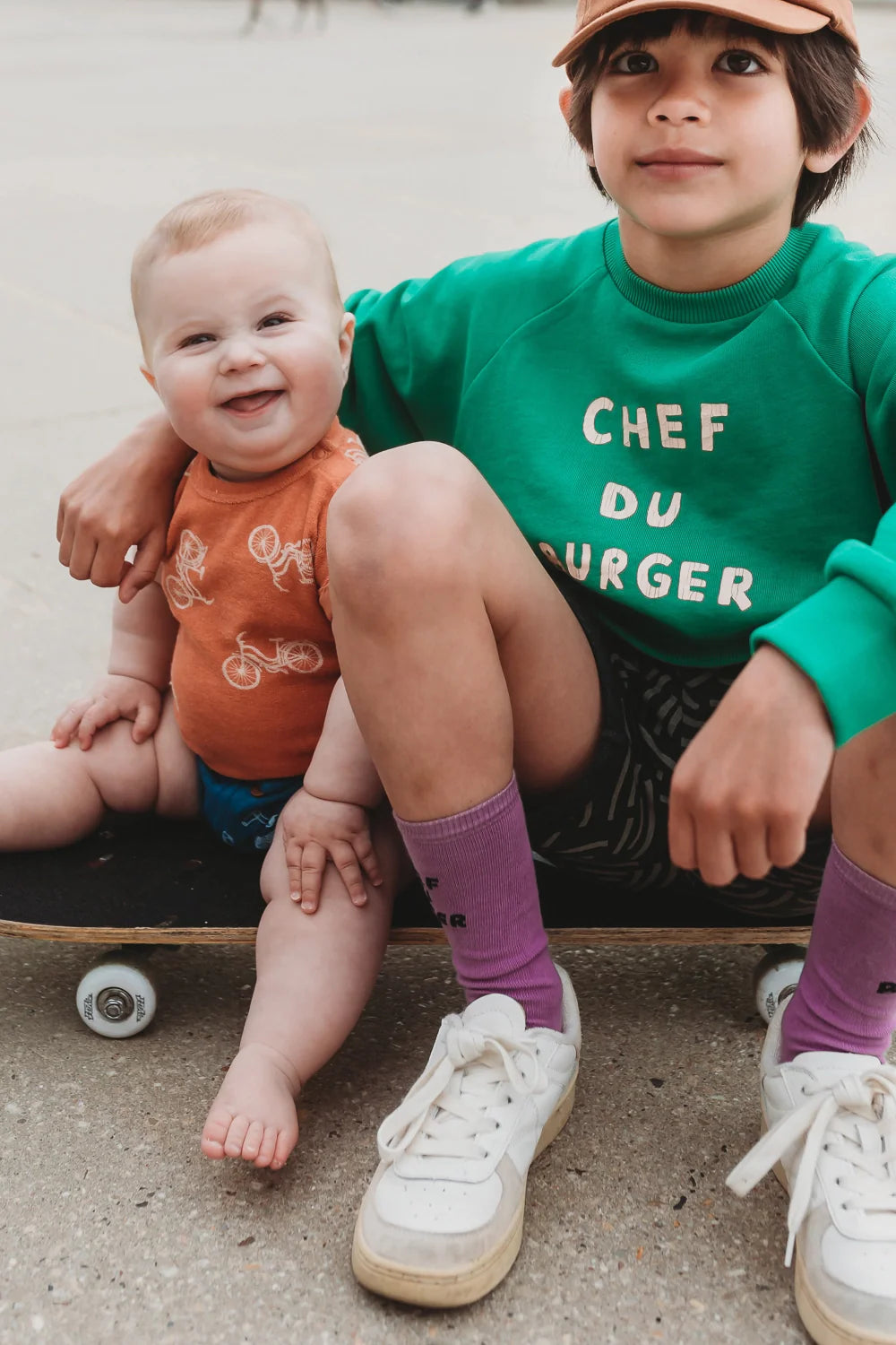 Sproet & Sprout Sweatshirt | Raglan Chef Du Burger*