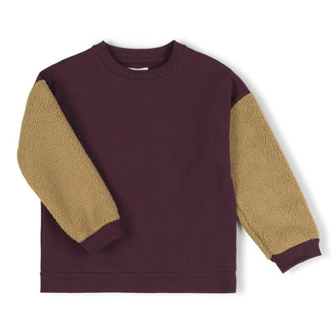 Nixnut Sleeve Sweater | Bordeaux