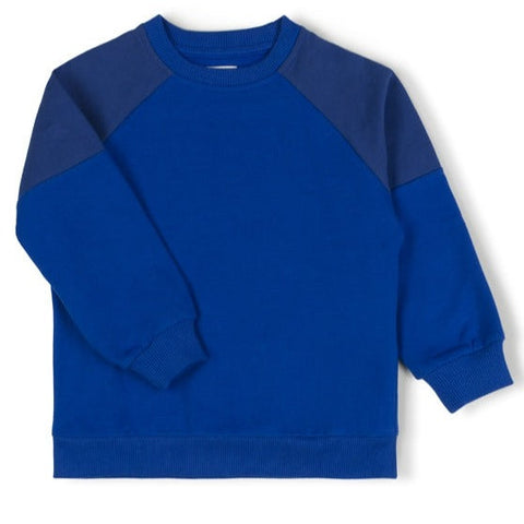 Nixnut Tri Sweater Trui | Cobalt