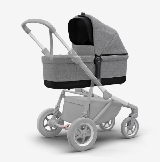 Thule Sleek Reiswieg Bassinet | Grey Melange