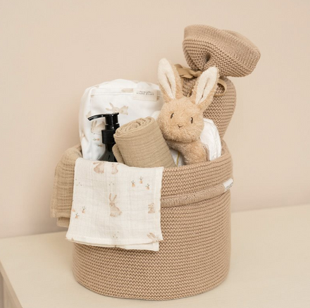 Little Dutch Swaddle doeken set hydrofiel 70x70cm Baby Bunny / Beige | Meerkleurig