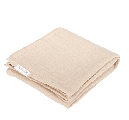 Little Dutch Swaddle doeken set hydrofiel 70x70cm Baby Bunny / Beige | Meerkleurig
