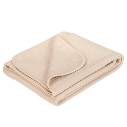* Little Dutch Zomerdeken Ledikant 70x100cm Pure Beige | Beige