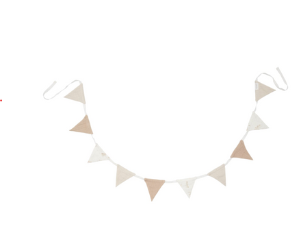 * Little Dutch Slinger Met Vlaggetjes Hydrofiel | Baby Bunny