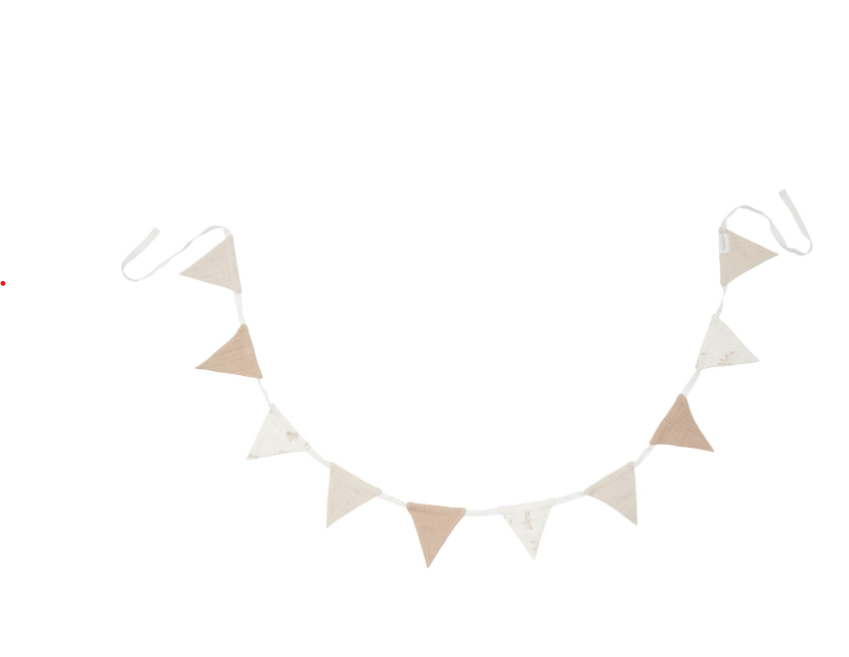 * Little Dutch Slinger Met Vlaggetjes Hydrofiel | Baby Bunny