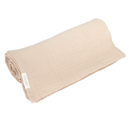 Little Dutch Swaddle Hydrofiele Doeken 120x120cm | Beige