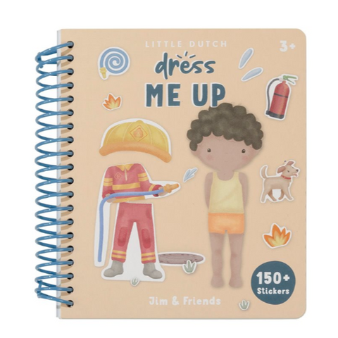 Little Dutch Aankleed- En Stickerboek | Jim & Friends