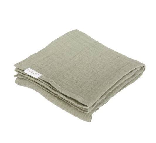 Little Dutch Swaddle Doeken Set Hydrofiel 70x70cm | Little Farm Olive