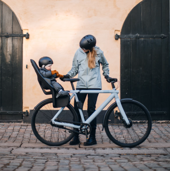 Thule Yepp 2 Maxi Fietsstoel Achterop Frame Montage | Midnight Black