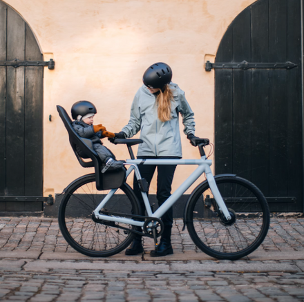 Thule Yepp 2 Maxi Fietsstoel Achterop Frame Montage | Fennel Tan