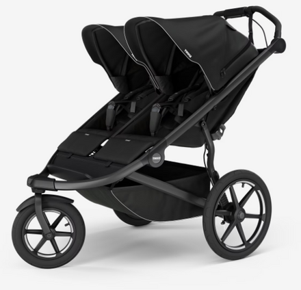 Thule Urban Glide 3 Kinderwagen Dubbel | Zwart