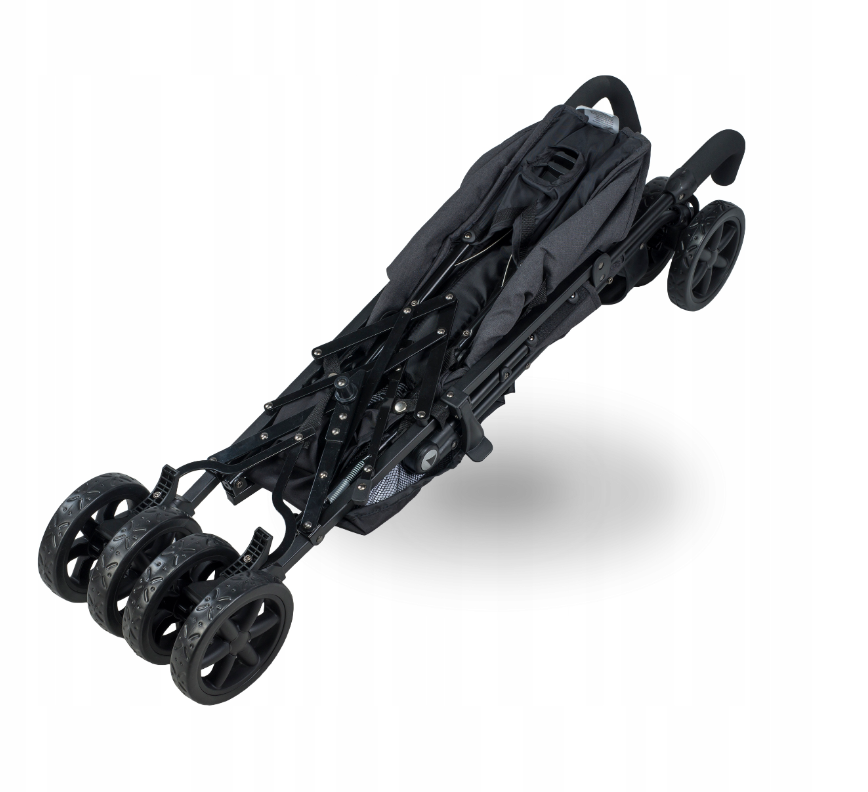 Topmark Plooibuggy 4-Posities | Black