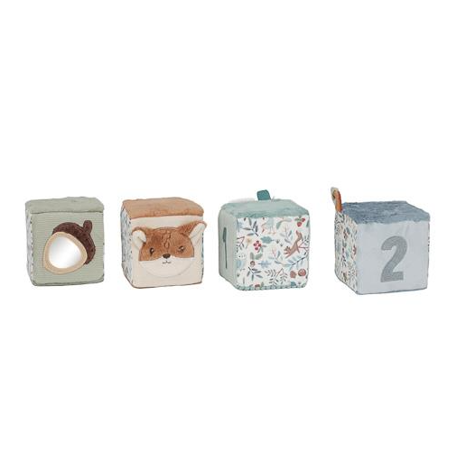 Little Dutch Zachte Blokken Set | Forest Friends