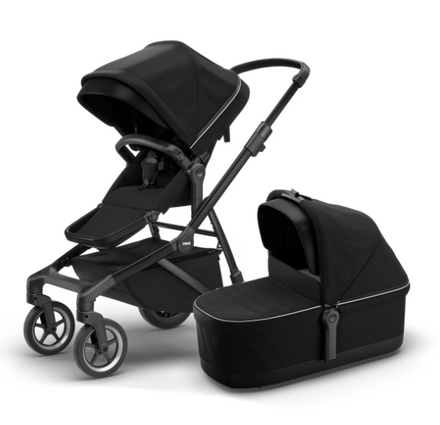 Thule Sleek Stadskinderwagen + GRATIS Voetenzak | Black